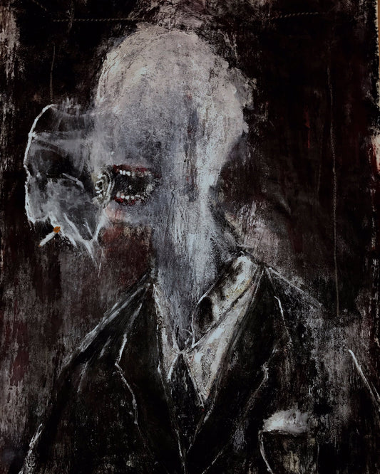 "Grey Face" Print